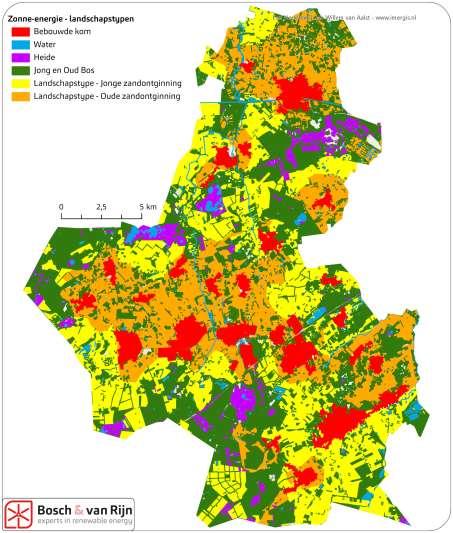 Om de onderzoeksgebieden op een zinvolle en overzichtelijke manier te kunnen beoordelen, dienen de gebieden nader afgebakend te worden tot kleinere zelfstandig te beschouwen deelgebieden.