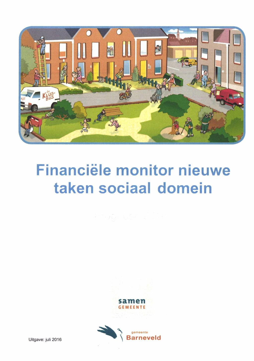 Financiële monitor nieuwe taken sociaal domein