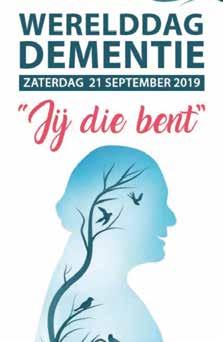Aanbevolen: Werelddag dementie 2019 in Mol Op 21 september 2019 vindt de werelddag dementie plaats, dit jaar onder het thema: Jij die bent.
