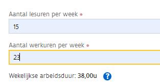 SAO PERIODE Vul de begin-en einddatum van de overeenkomst in. Je kan de datum zelf invullen in het veld of gebruik maken van de kalender: klik op het symbool.