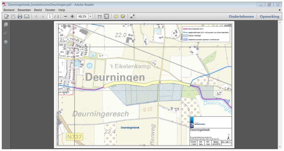 Het beheer langs de Deurningerbeek en de bovenlopen van de Deurningerbeek is bij voorkeur extensief met ruimte voor natuurlijke processen.