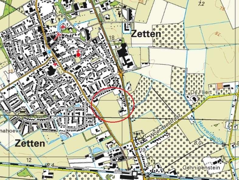 1 INLEIDING Voor de ontwikkeling van een woonwijk ten zuiden van Zetten is in opdracht van Wissing B.V. door Aveco de Bondt een waterhuishoudkundig plan opgesteld.