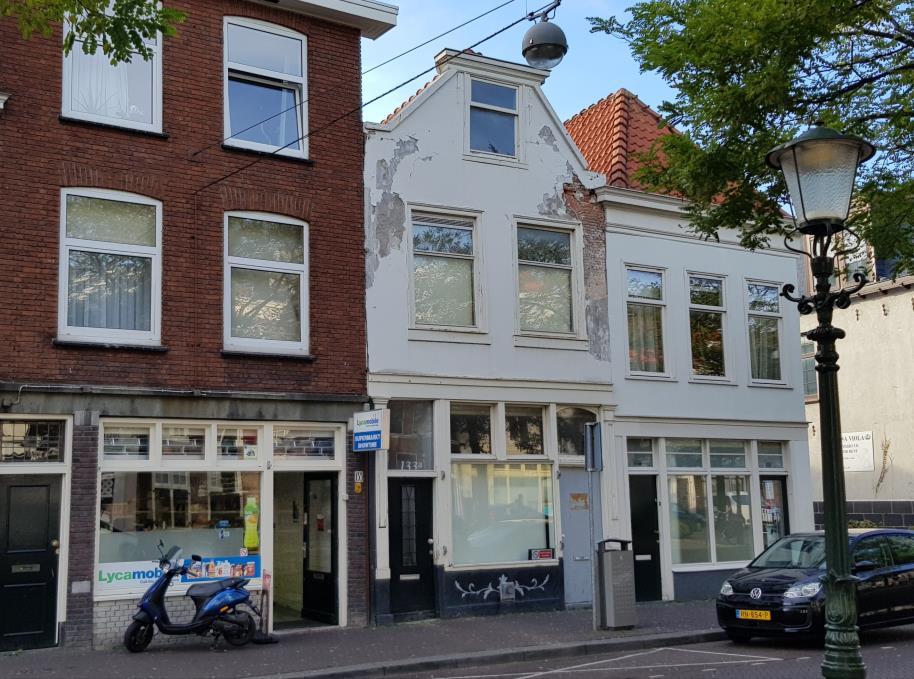 2.4 Projecten in studiefase Paviljoensgracht 133/133A In 2017 is dit pand door de WOM aangekocht van de gemeente Den Haag. Het pand bevindt zich in een zeer slechte staat qua onderhoud.