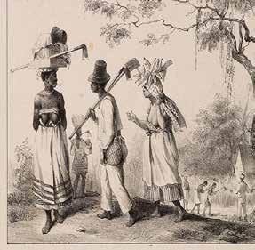 In West-Afrika stichtte de WIC handelsposten. Daar kocht men slaven van Afrikaanse slavenhandelaren. De slaven werden in de America s verkocht aan eigenaren van plantages in het Caribisch gebied.