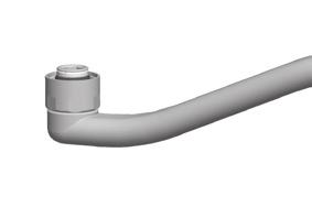 pièces détachées - onderdelen ZCANA005 Bec tube haut entraxe 210 mm avec mousseur,