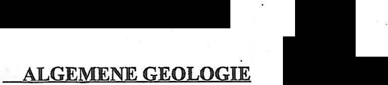 4. ALGEMENE GEOLOGIE Steunend op de beschikbare gegevens kan de ondiepe geologische bouw van boven naar onder als volgt beschreven worden.