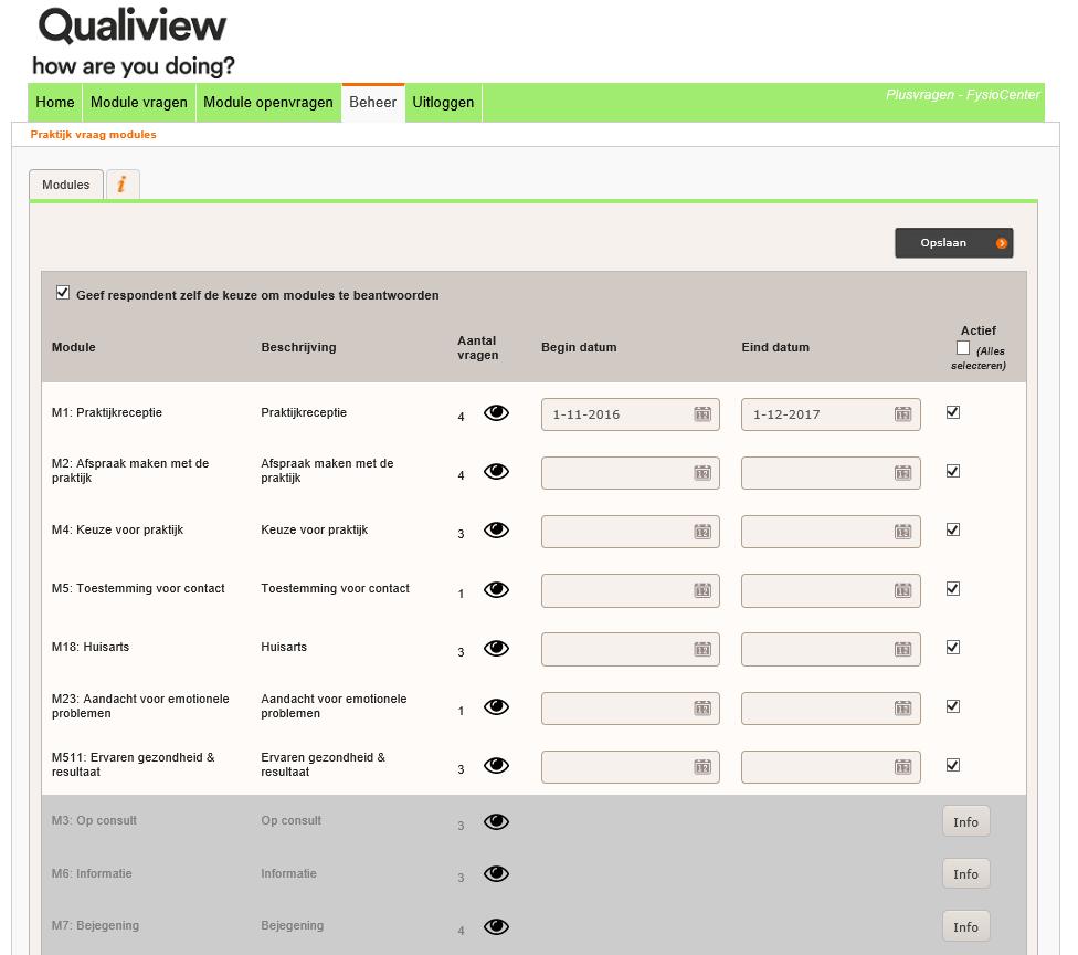 Innovaties Qualiview Widget Responsive vragenlijst Qualiview
