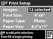 Doe het volgende als u rechtsreeks wilt afdrukken met een HP Photosmart-printer of een andere HP-printer met een USB-poort op het bedieningspaneel: 1 Zet de camera aan.