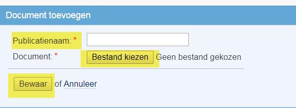 Je klikt op bladeren en