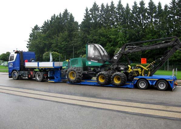 BB: graafmachinebrug Rupsvoertuigen kunnen met een graafmachinebrug met minimale bodemvrijheid