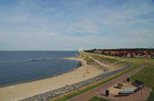 Figuur 10 Viewshed Urk zonder en met 7 buitendijkse windturbines Royal Haskoning, juli 2010 Werelderfgoed ir. D.F. Woudagemaal 