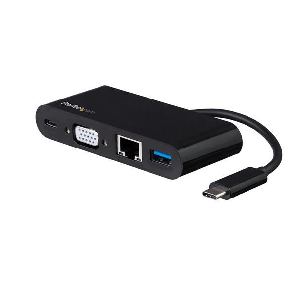 USB-C VGA multiport adapter - Power Delivery (60W) - USB 3.0 - GbE Product ID: DKT30CVAGPD Breid de connectiviteit van uw USB-C laptop uit met deze USB-C VGA multiport adapter.