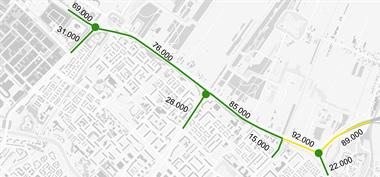 De in 2014 gekozen oplossingsrichting voor de verbetering van de doorstroming van de NRU is gebaseerd op de verkeersgegevens van 2012.