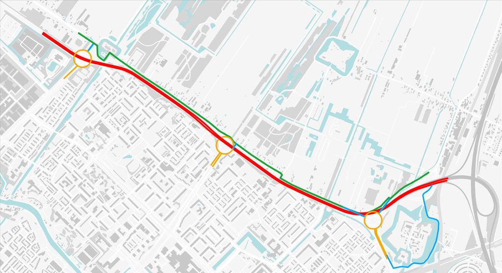 Huidige situatie Auto-ontsluiting Gageldijk op NRU Figuur 6.