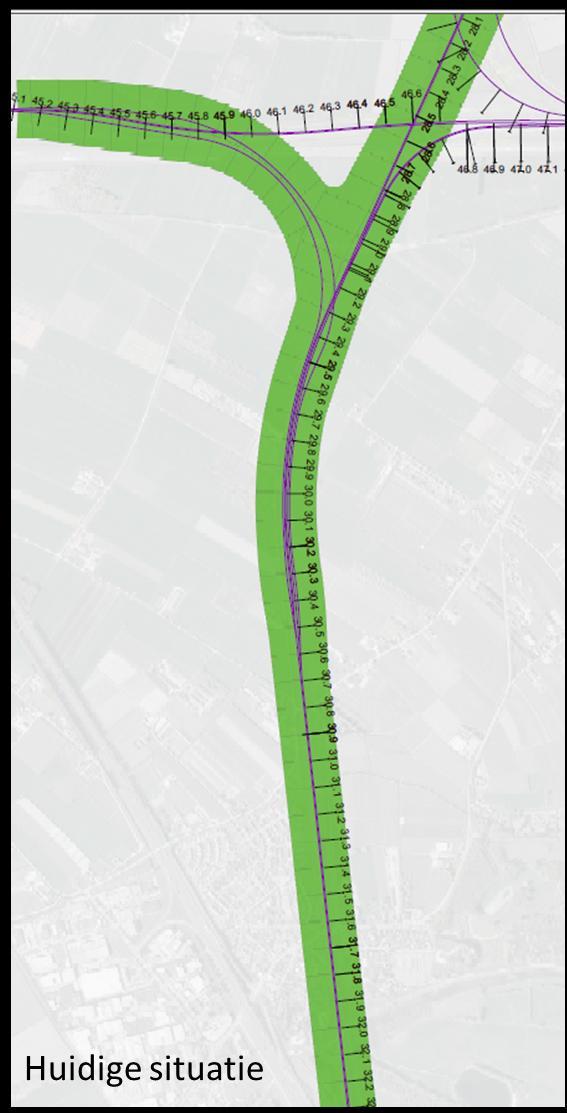 MER DEELRAPPORT TRILLINGEN (MB2144-01) Afbeelding 4.2: Aantal adressen per 10.000m 2 waar de grenswaarde A 3 door Vper wordt overschreden in deelgebied 1 (aantal woningen boven de grenswaarde/10.