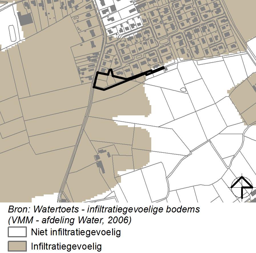 zoneringsplan: Volgens het zoneringsplan van de stad Tielt ligt het plangebied oor een klein deel in het centraal gebied en is het plangebied grotendeels niet ingekleurd.