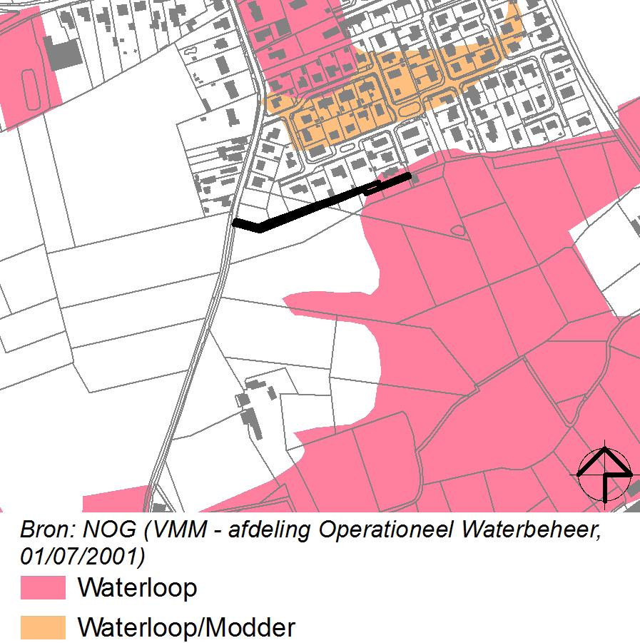 Binnen het plangebied bevinden zich geen waterwingebieden en beschermingszones type I, II of III, afgebakend volgens het Besluit van de Vlaamse Regering van 27-03-1985 houdende nadere regelen voor de