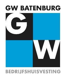 ALGEMEEN De informatie omtrent voormeld onroerend goed is met zorg samengesteld, maar voor de juistheid ervan kan door GW-Batenburg Bedrijfshuisvesting geen aansprakelijkheid worden aanvaard, noch