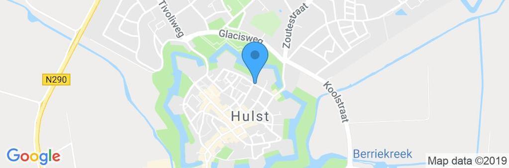 Omgeving Waar kom je terecht Hulst De gemeente Hulst ligt in het meest zuidoostelijk deel van Zeeland. Met haar oppervlakte van ruim 25.