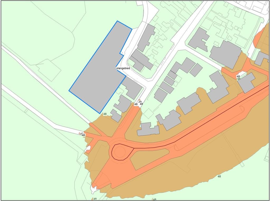 Kaart 6.1-48 db geluidscontour Willem Barentszkade De te realiseren geluidsgevoelige bebouwing ligt buiten 48 db geluidscontour van de Willem Barentszkade. 7.