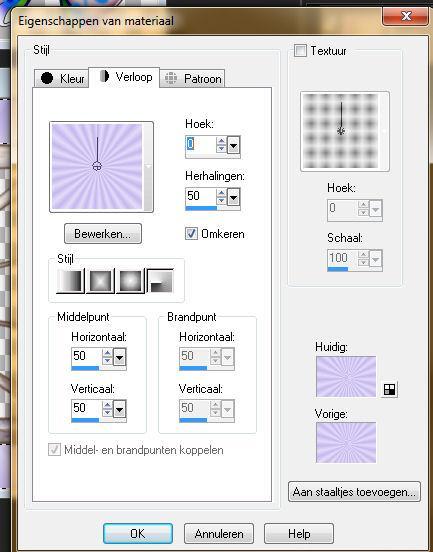 Afbeelding-> doekgrootte - 850 pixels breed en 650 pixels hoog 6. Selectie-> omkeren 7.