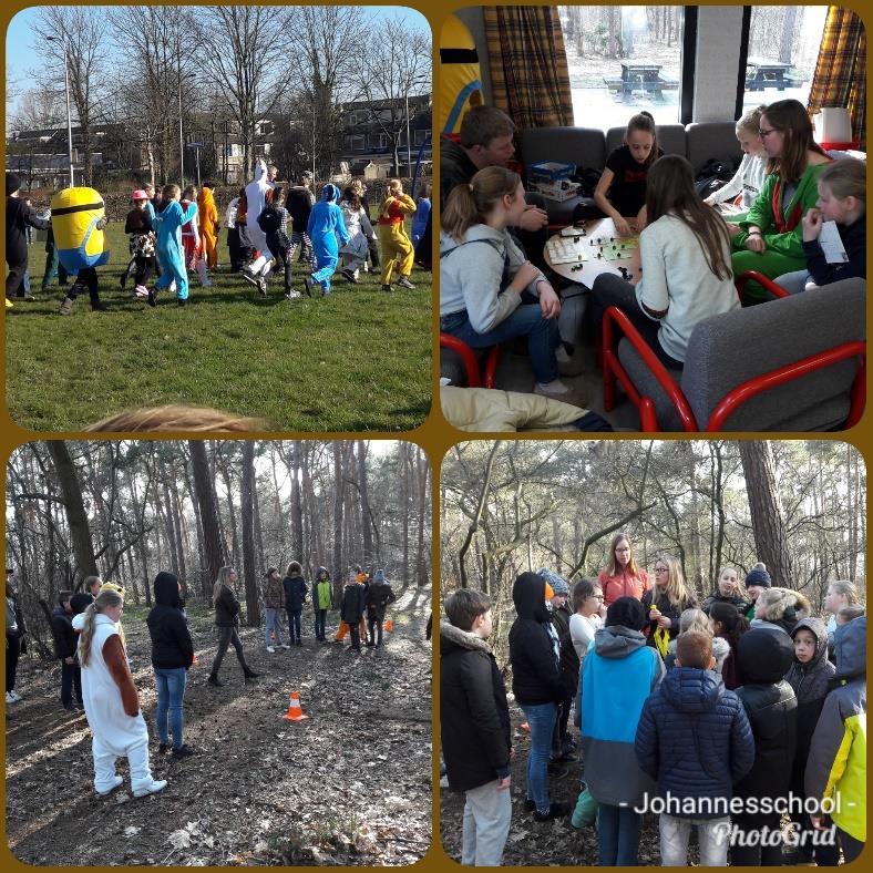 00 uur Op bezoek bij groep 8 Nadat alle kinderen, leerkrachten en ouders groep 8 maandag hebben uitgezwaaid