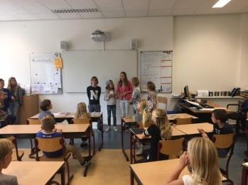 groep 6 te kiezen voor de leerlingen raad voor dit schooljaar.