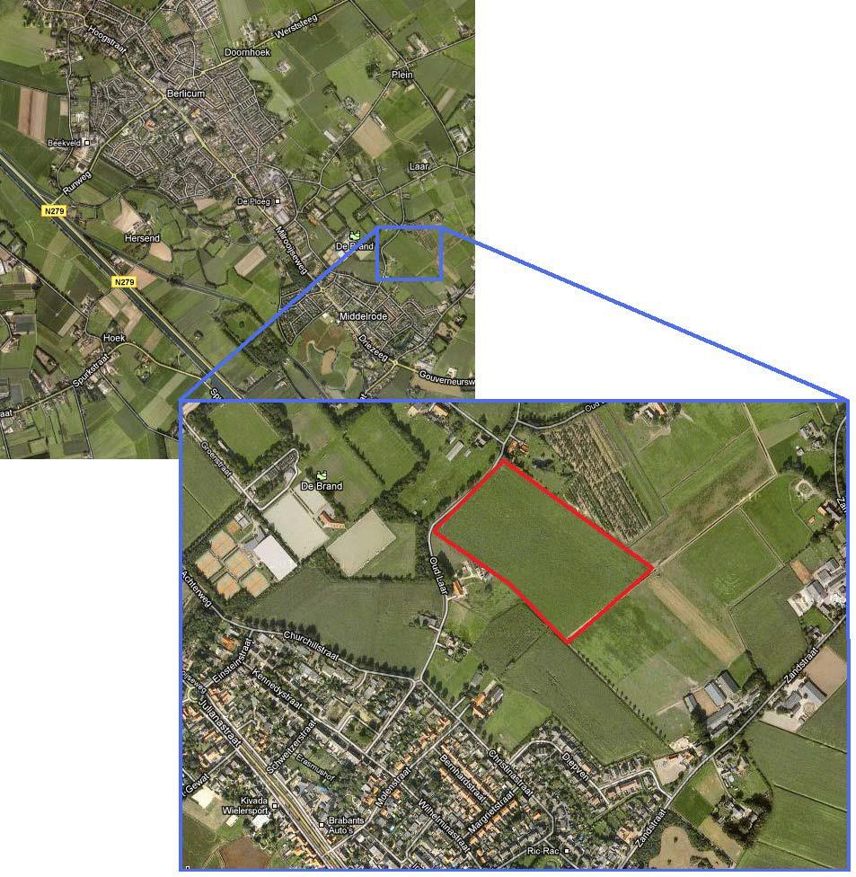 6 Oud Laar M1113 te Berlicum Planlocatie De initiatieflocatie is gelegen aan Oud Laar te Berlicum.
