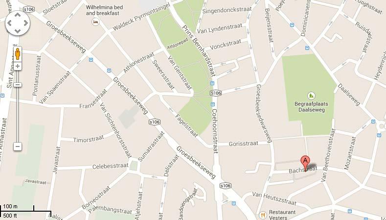 Postnummer : VR-212 Binnenkomst Status/roepnr : : Groesbeekseweg Coehoornstraat Heyendaalseweg Tijdstippen postbezetting : 10.00-18.00 Mike : Post : 2 ev.verk.reg.