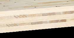 80 Massief houten CLT-vloerconstructie Geluidprestatie kale vloer R w = 39 db L n, w = 85 db Systeemtekening Opbouw * Opbouwhoogte Geluidisolatie Contactgeluid L n, w Luchtgeluid R w Toepassings