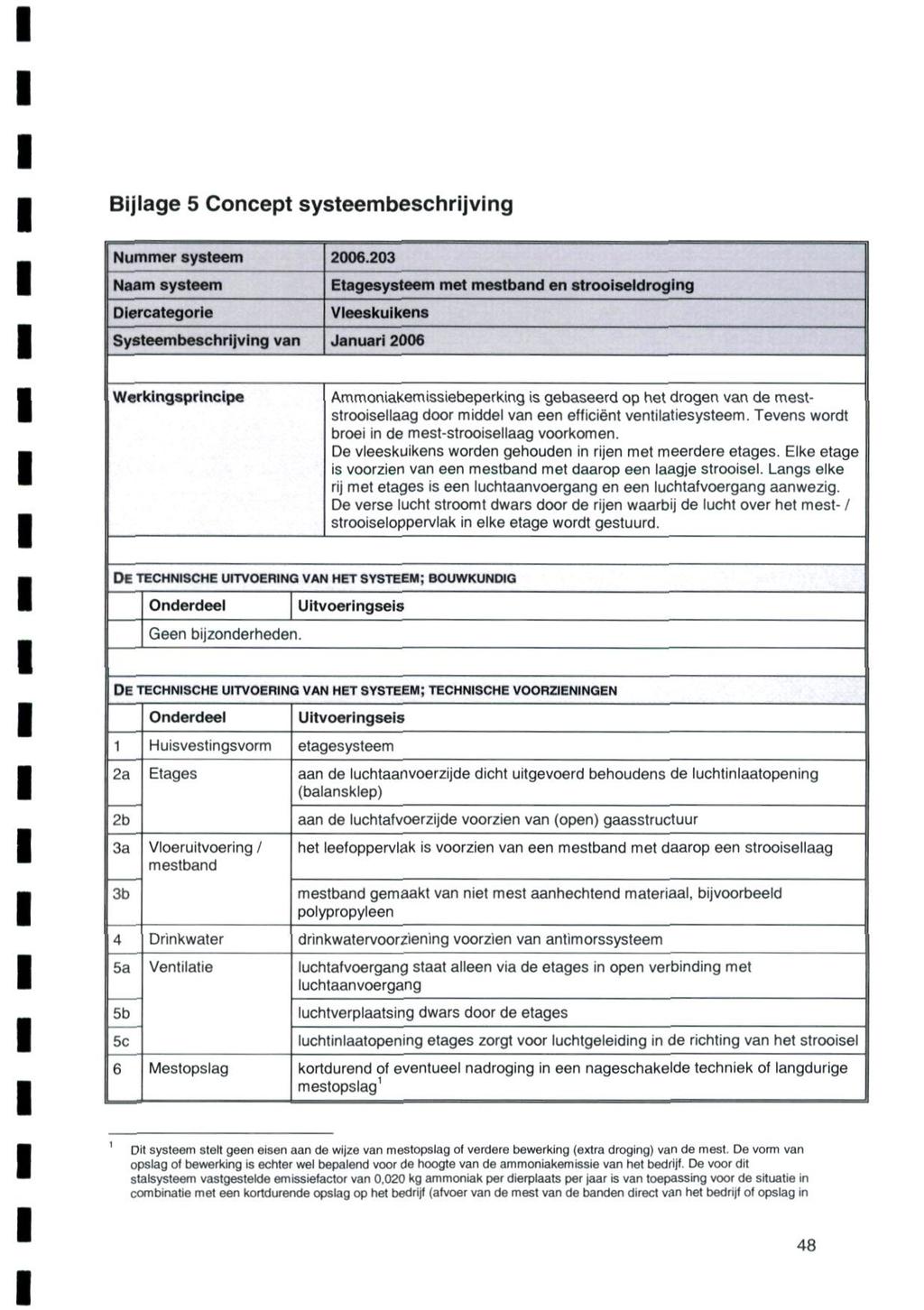 Bijlage 5 Concept systeembeschrijving Nummer systeem 2006.