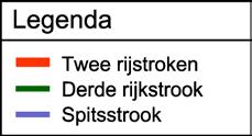 2. Vergeleken situaties Huidige situatie De A58 is een belangrijke logistieke as tussen Mainport Rotterdam en onder andere de havens van Moerdijk, Dordrecht en Vlissingen richting Eindhoven, Venlo en
