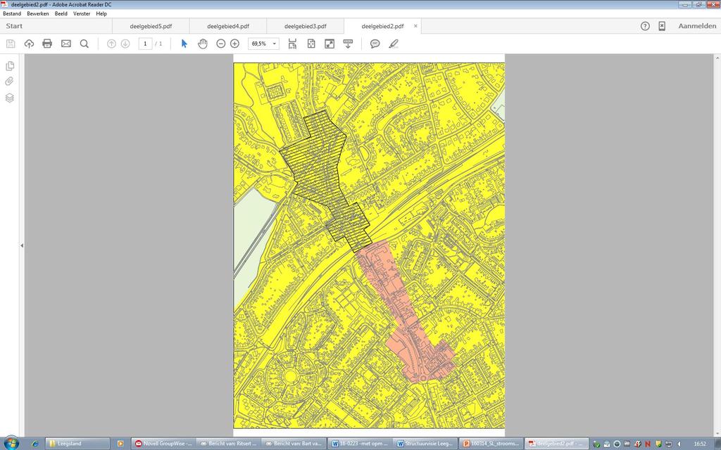 Bijlage II: Gebiedsafbakening aanloopgebieden Landgraaf Op