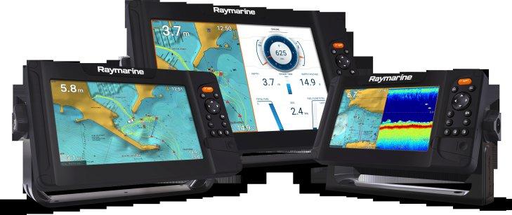 ELEMENT S De Raymarine Element S is een nieuwe serie navigatie-displays