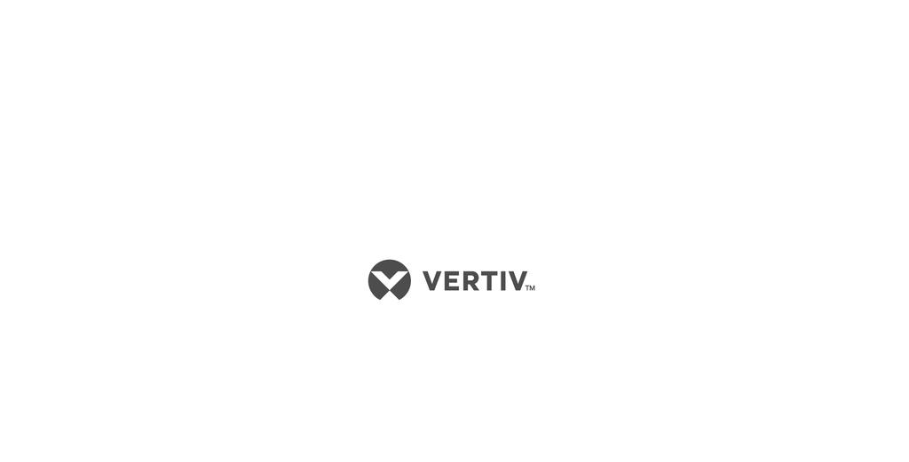 VertivCo.com Vertiv Headquarters, 1050 Dearborn Drive, Columbus, OH, 43085, USA 2018 Vertiv Corporation. Alle rechten wereldwijd voorbehouden.
