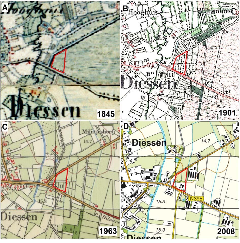 Archeologische onderzoek Beerseweg, Diessen, Gemeente Hilvarenbeek.