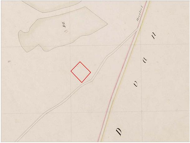 Archeologische onderzoek Postelseweg, Eersel. ArcheoPro Rapport, 10135, Pagina 16 2.5 Historie De kadasterkaart uit 1832 toont dat het plangebied destijds binnen perceel 344 lag.