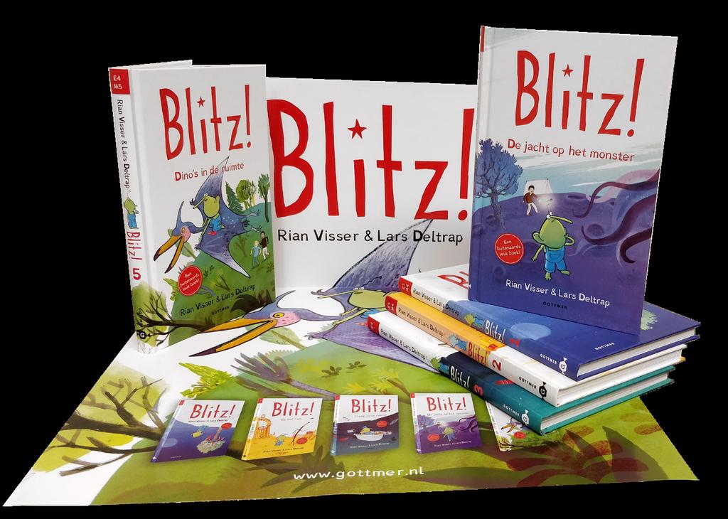 Er zijn al 5 boeken van Blitz!