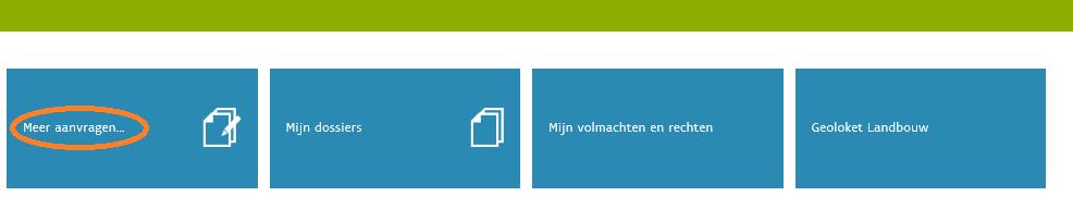 1.2 AANMELDEN Dubbelklik op het pictogram Meer aanvragen. Opdat u als adviseur in de mogelijkheid zou zijn om een email te ontvangen wanneer bv.