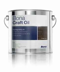 Bona olie ASSORTIMENT UNIEKE EFFECTEN Het Bona Olie Systeem omvat een compleet assortiment parketolie, hardwax olie en creatieve kleureffecten voor alle soorten houten vloeren.