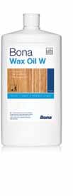 Reinigen & Voeden: een reiniger op basis Deze geconcentreerde reiniger is ideaal Bona Wax Oil W is een onderhoudsproduct Bona Oil Care is een sneldrogende van plantaardige olie voor het regelmatig,