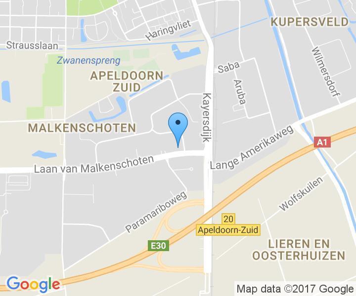 Adres Laan van Malkenschoten 95 Postcode/plaats 7333 NP Apeldoorn Gemeente Apeldoorn