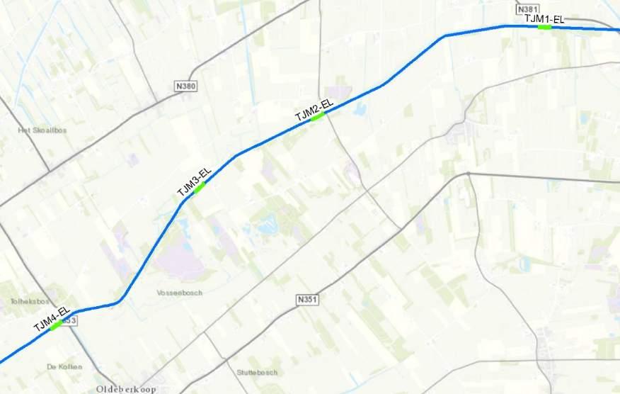 KRW-visstandmonitoring 218: Tjonger middenloop (R5) Maatlatscore:,9 EKR Beoordeling visstand: slecht De Tjonger middenloop is een op zichzelf staand waterlichaam (NL2L3) en maakt, net als de