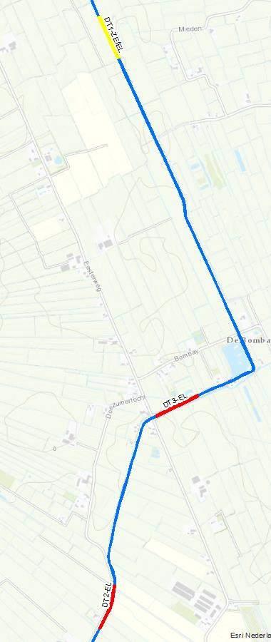 KRW-visstandmonitoring 218: Doezumertocht (M3) Noordwestelijke Wouden regionale zandkanalen Maatlatscore:,64 EKR Beoordeling visstand: goed (GEP) De Doezumertocht behoort, samen met enkele andere