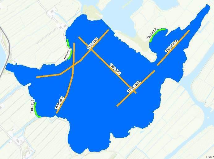 11.2 Terkaplester poelen 11.2.1 Algemene opmerkingen De bemonsteringen van de Terkaplester poelen zijn uitgevoerd op 28 augustus en 6 september 218.