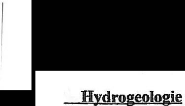 4. Hydrogeologie Uit de lithologische samenstelling (zie 3) kan volgende algemene hydrageologische bouw worden afgeleid.