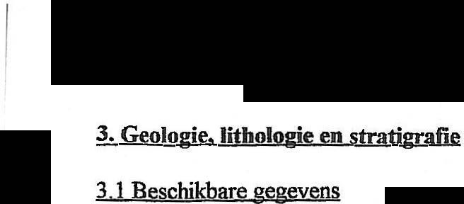 3. Geologie.. lithologie en stratigrafie 3.
