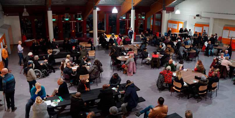 Resultaten 4e bijeenkomst hulp & ondersteuning 28 november 2017 Het Saenredam College in Rooswijk was een goede keuze voor een inloopbijeenkomst.