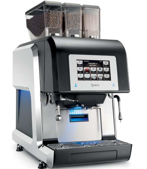 Kopjes café crème/uur 100 Kopjes cappuccino/uur 92 ** Deze productie wordt berekend met enkele bereidingen, de machine kan steeds twee kopjes