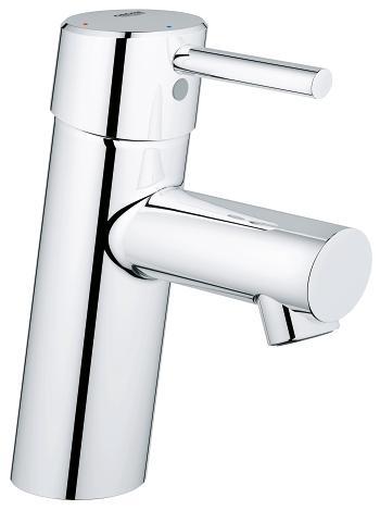 GROHE KRANEN VISUALISATIE 1 Concetto XS size fonteinkraan, chroom 2 Concetto S size